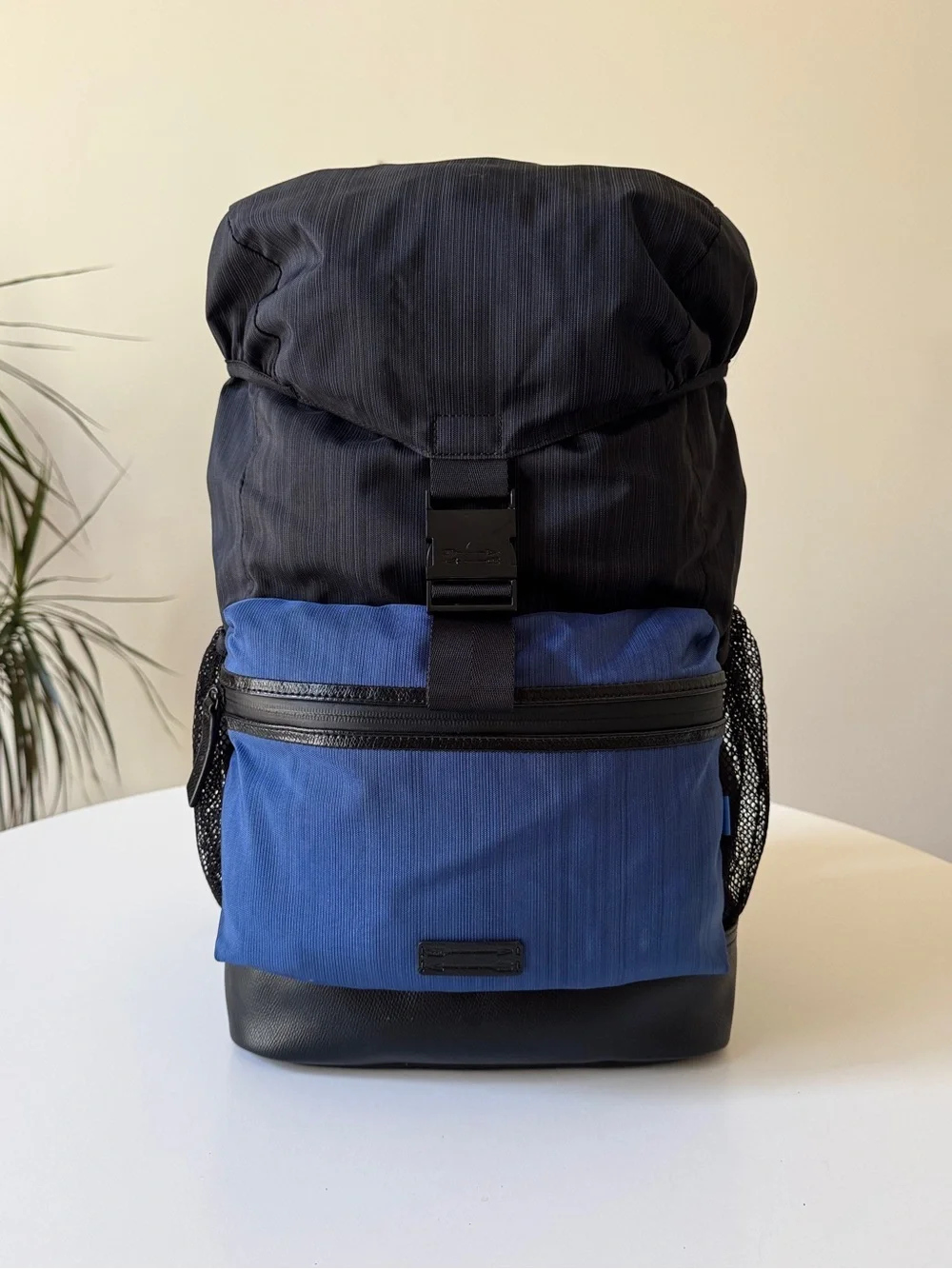 Uri Minkoff Coliseum Backpack, Royal Blue/Black
